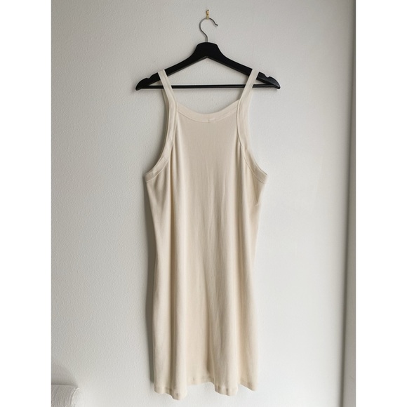 NWOT Botanica Workshop Rhea Rib Dress // Natural Organic Cotton - Picture 8 of 10